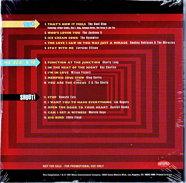 Various - Beg, Scream & Shout: The Big Ol' Box Of '60s Soul Sampler (CD) - Image 2