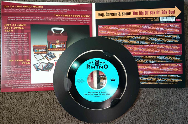 Various - Beg, Scream & Shout: The Big Ol' Box Of '60s Soul Sampler (CD) - Image 3