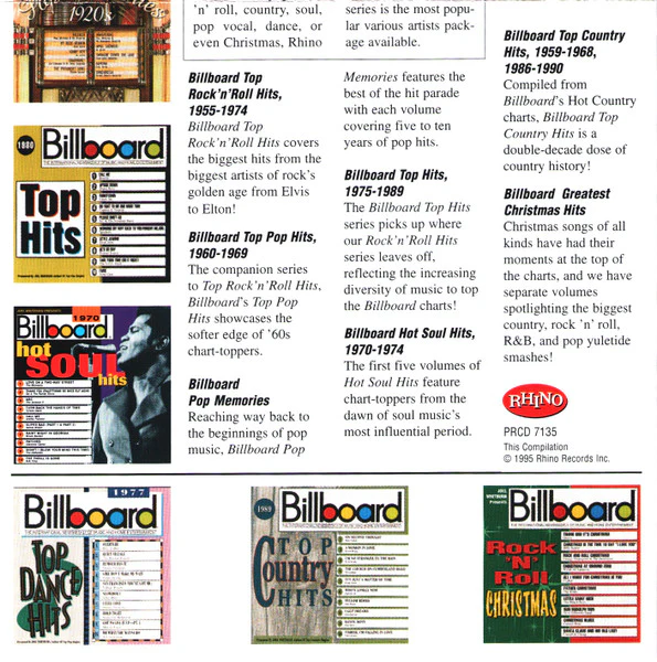Various - Billboard Sampler (CD) - Image 4