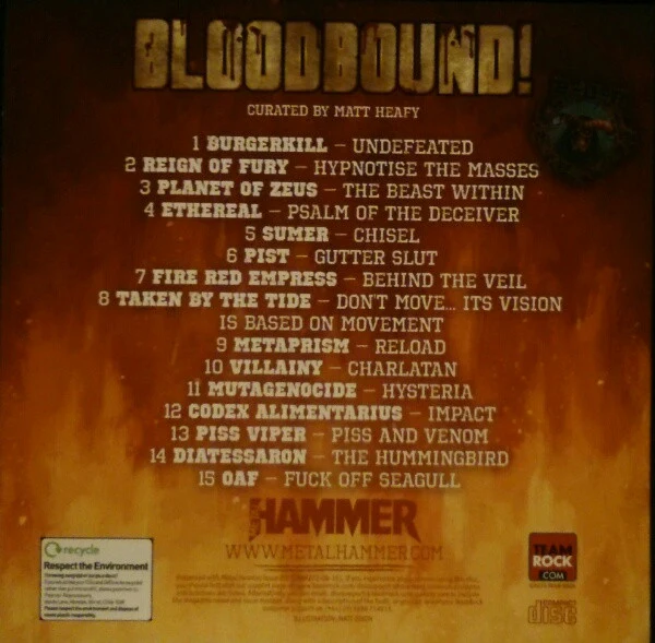 Various - Bloodbound! (CD) - Image 2