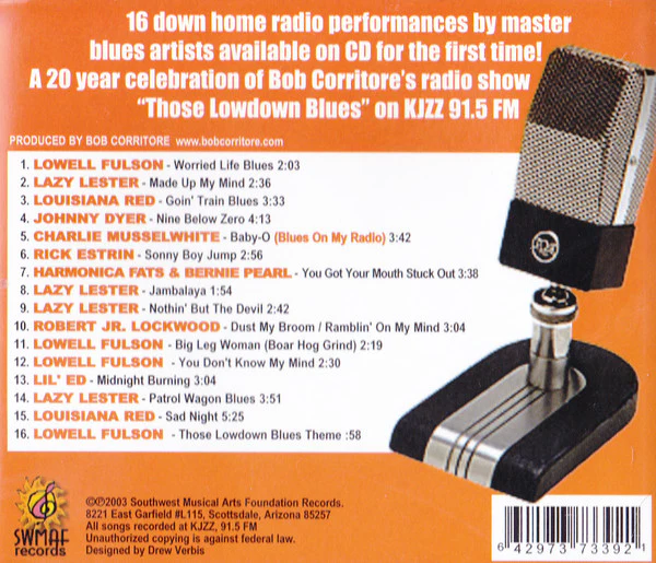 Various - Blues On My Radio (CD) - Image 2