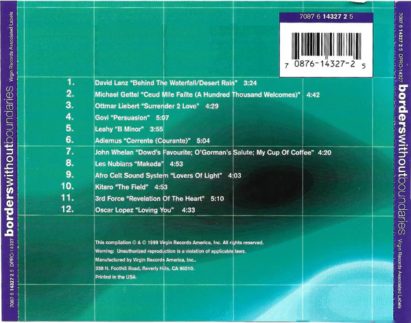 Various - Borders Without Boundaries (CD) - Image 3