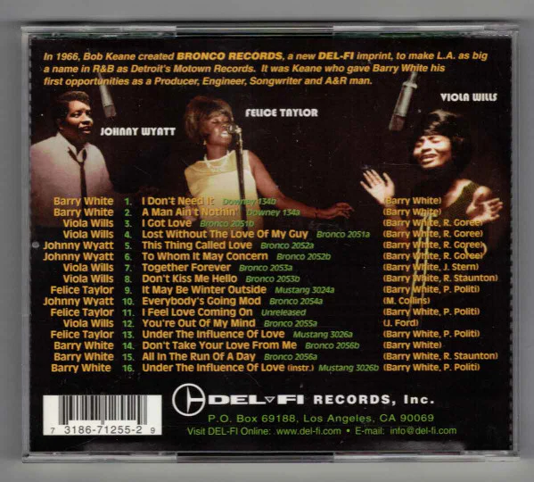 Various - Boss Soul: The Genius Of Barry White (CD) - Image 2