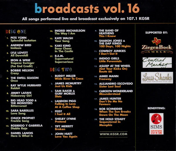 Various - Broadcasts Vol. 16 (CD) - Image 2