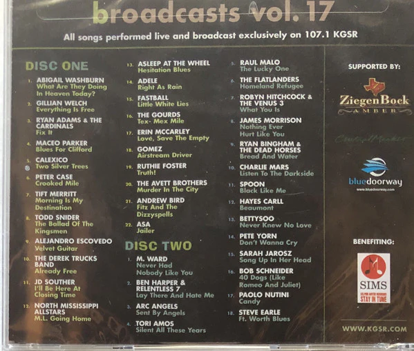 Various - Broadcasts Vol. 17 (CD) - Image 2