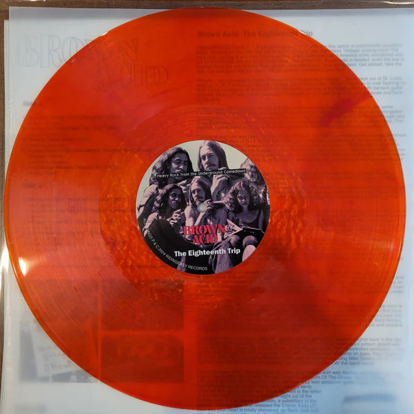 Various - Brown Acid: The Eighteenth Trip (Heavy Rock From The Underground Comedown) (Vinyl) - Image 3