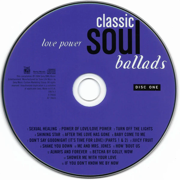 Various - Classic Soul Ballads: Love Power (CD) - Image 3
