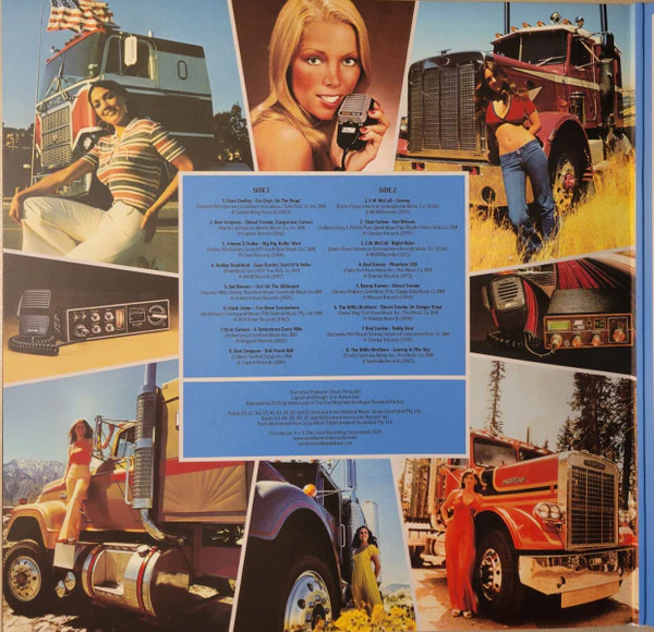 Various - Diesel Smoke And Dangerous Curves: Big Rig Bustin' Hits (1962-1976) (Vinyl) - Image 2