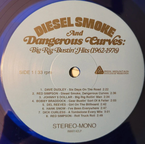 Various - Diesel Smoke And Dangerous Curves: Big Rig Bustin' Hits (1962-1976) (Vinyl) - Image 5