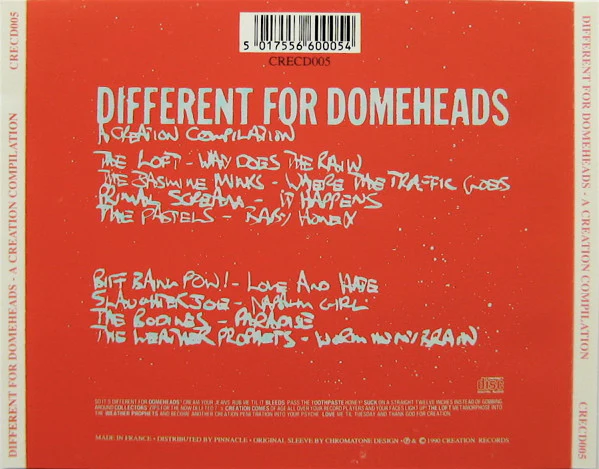 Various - Different For Domeheads (CD) - Image 2