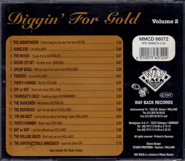 Various - Diggin' For Gold Vol.2 (CD) - Image 2