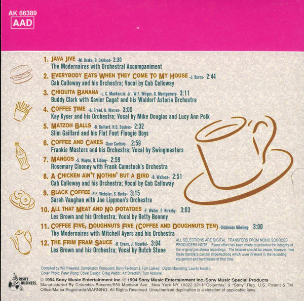 Various - DinerMite The Swingin' Diner! (CD) - Image 2
