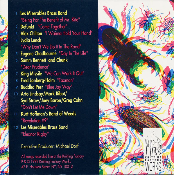Various - Downtown Does The Beatles Live At The Knitting Factory 1992 (CD) - Image 3