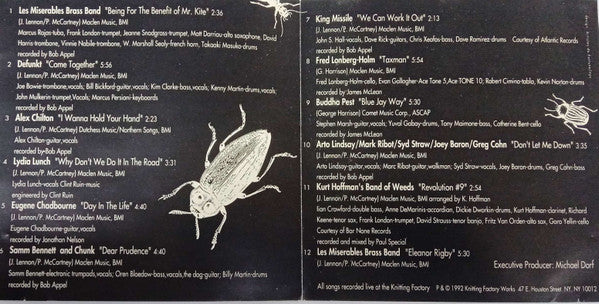 Various - Downtown Does The Beatles Live At The Knitting Factory 1992 (CD) - Image 5