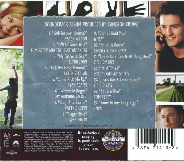 Various - Elizabethtown (Music From The Motion Picture) (CD) - Image 4