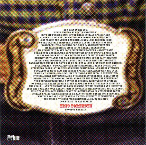 Various - Five Way Street: A Tribute To Buffalo Springfield (CD) - Image 2
