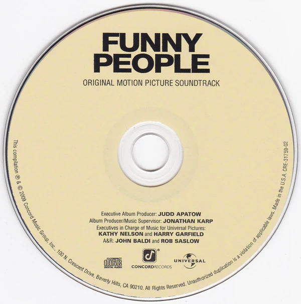 Various - Funny People (Original Motion Picture Soundtrack) (CD) - Image 3