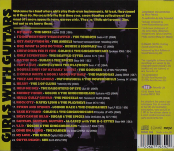 Various - Girls With Guitars (CD) - Image 2