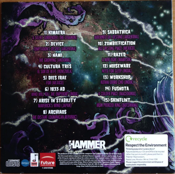 Various - Global Metal Volume 3 (CD) - Image 2