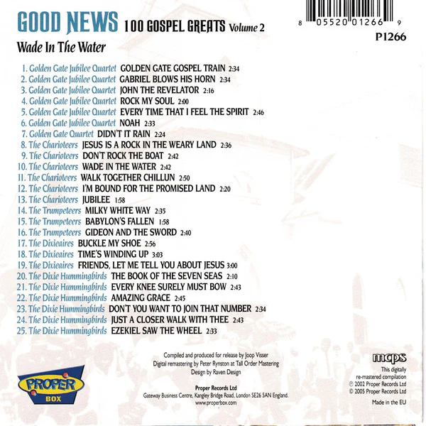 Various - Good News: 100 Gospel Greats (CD) - Image 4