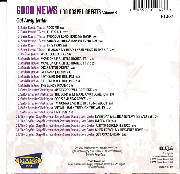 Various - Good News: 100 Gospel Greats (CD) - Image 5