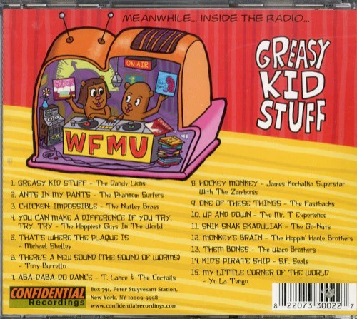 Various - Greasy Kid Stuff: Songs From Inside The Radio (CD) - Image 2