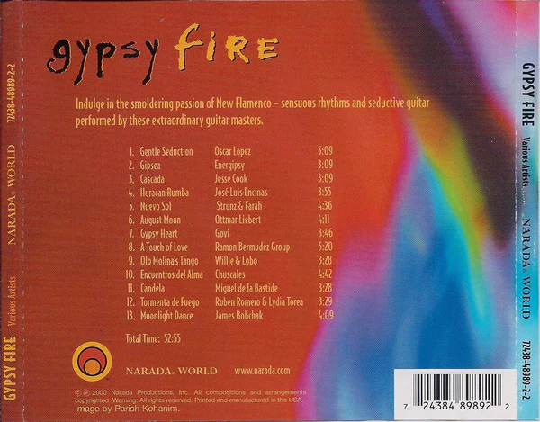 Various - Gypsy Fire (CD) - Image 2