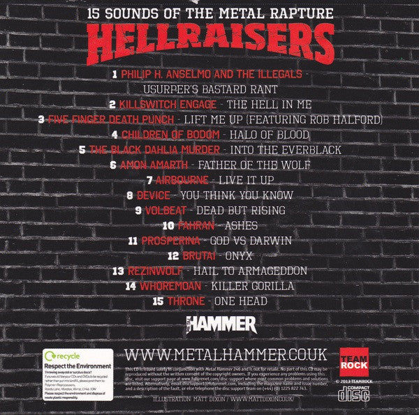 Various - Hellraisers (CD) - Image 2