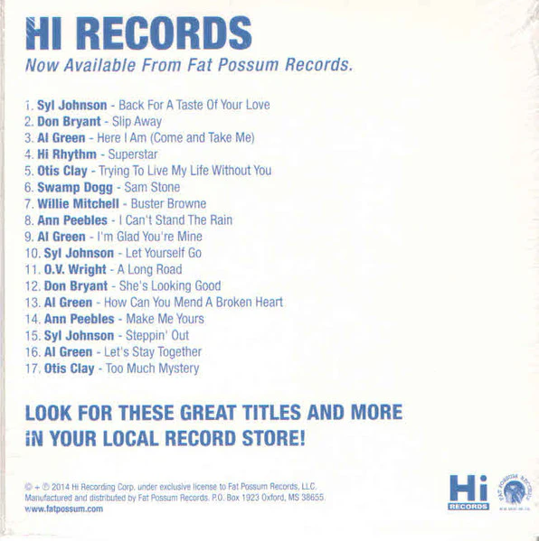 Various - Hi Records (CD) - Image 2