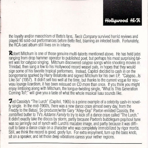 Various - Hollywood Hi-Fi (CD) - Image 5