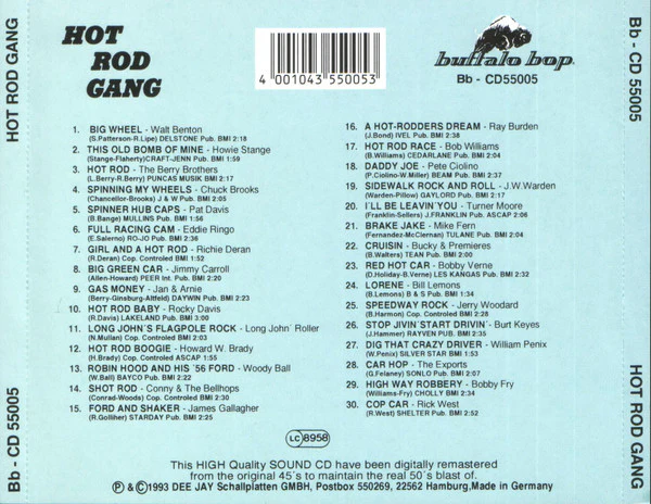 Various - Hot Rod Gang (CD) - Image 2