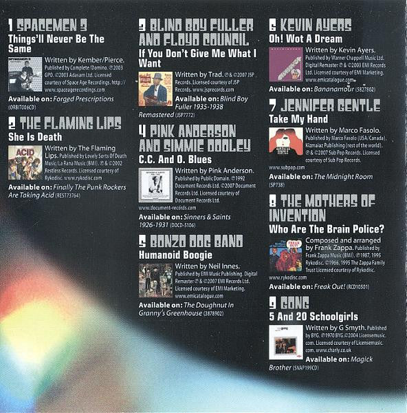 Various - In Search Of Syd (Mojo Presents 15 Mind-Bending Freak-Outs!) (CD) - Image 3