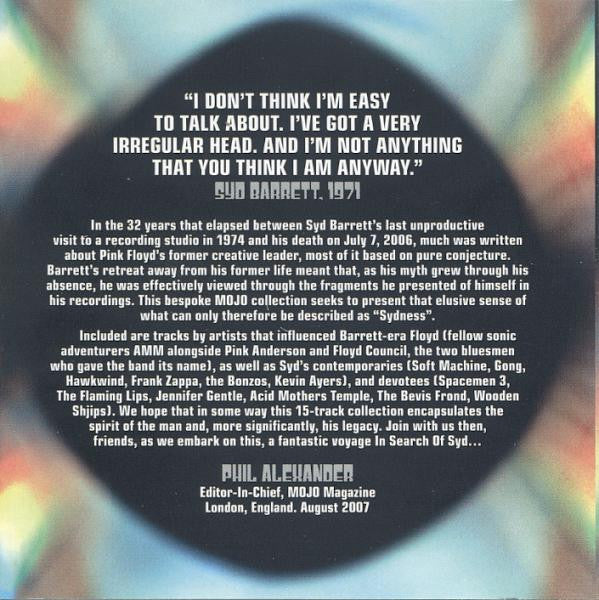 Various - In Search Of Syd (Mojo Presents 15 Mind-Bending Freak-Outs!) (CD) - Image 5