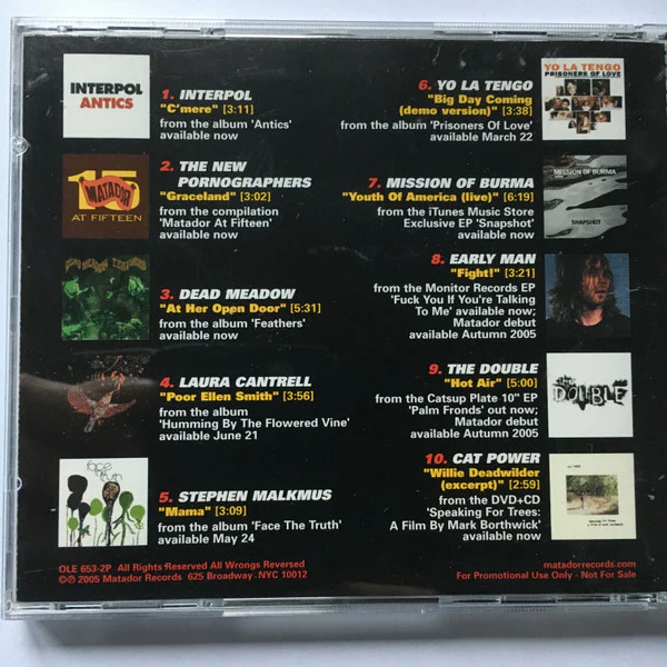 Various - Intended Play 2005: The Wrongs Of Spring (CD) - Image 2