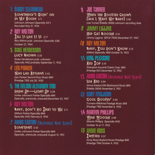 Various - Jumpin' & Jivin' (CD) - Image 5