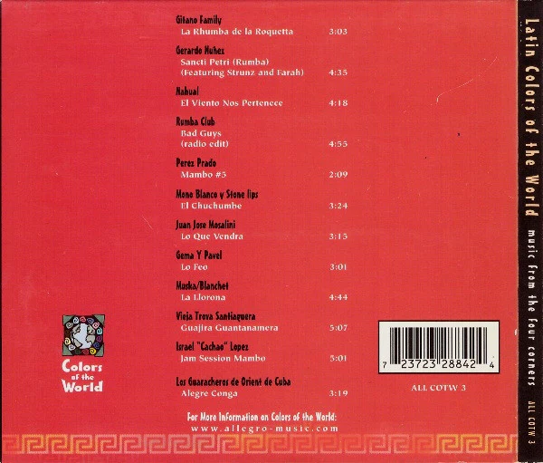 Various - Latin Colors Of The World (CD) - Image 2