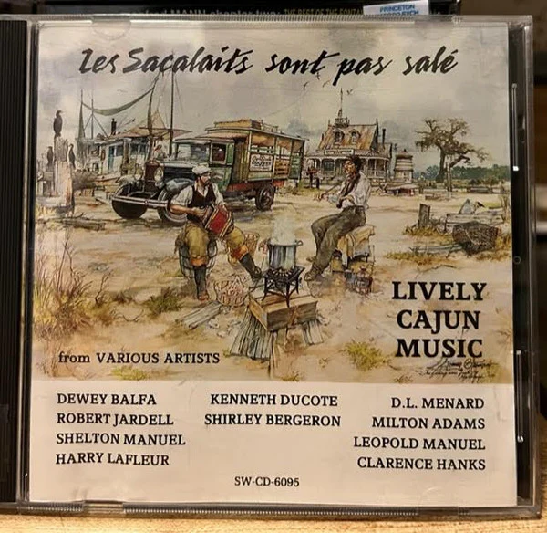 Various - Les Sacalaits Sont Pas Salé (Lively Cajun Music) (CD)