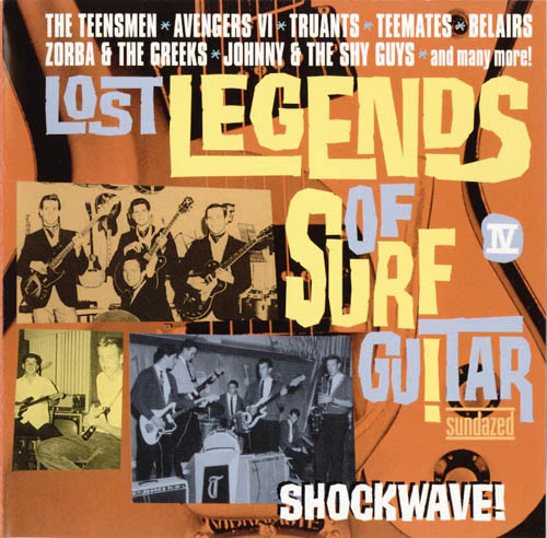 Various - Lost Legends Of Surf Guitar Vol. IV - Shockwave! (CD)