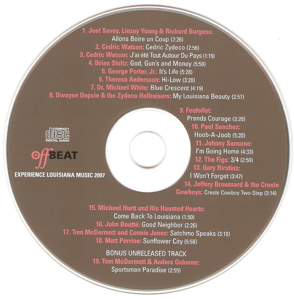 Various - Louisiana Rising - Experience Louisiana Music 2007 (CD) - Image 4