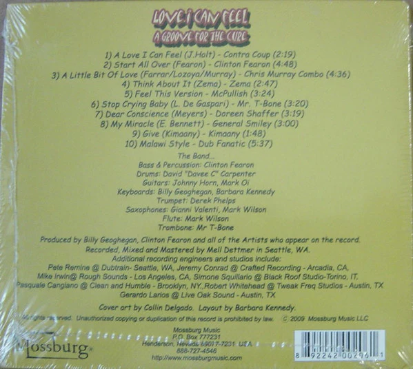Various - Love I Can Feel...A Groove For The Cure (CD) - Image 2