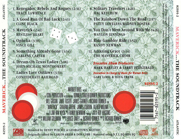 Various - Maverick...The Soundtrack (CD) - Image 2