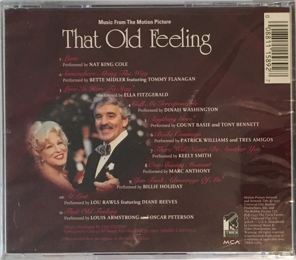 Various - That Old Feeling (Music From The Motion Picture) (CD) - Image 2