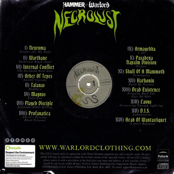 Various - Necrolust Vol. 2 (CD) - Image 2