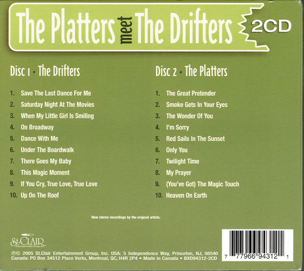 Various - Platters Meet The Drifters (CD) - Image 2