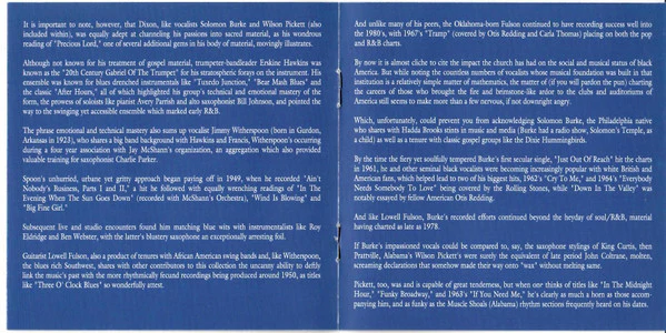 Various - Rites Of Rhythm And Blues: Rhythm And Blues Foundation 1993 Pioneer Awards (CD) - Image 4