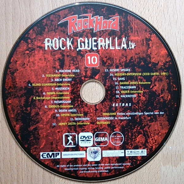 Various - Rock Guerilla.tv Vol. 10 (DVD) - Image 4
