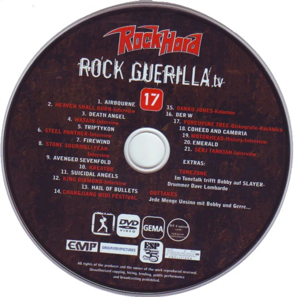 Various - Rock Guerilla.tv Vol. 17 (DVD) - Image 3