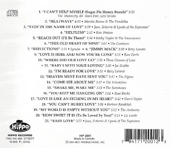 Various - Shake Me, Wake Me - A Tribute To Holland-Dozier-Holland (CD) - Image 2