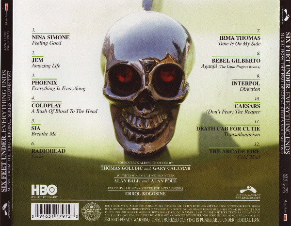 Various - Six Feet Under - Everything Ends: Music From The HBO Original Series Volume 2 (CD) - Image 2