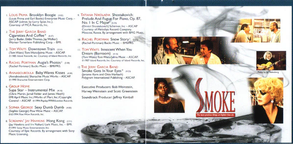 Various - Smoke (Music From The Mirimax Motion Picture) (CD) - Image 5